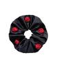 Dnini Rosy Hair Scrunchie(Red)