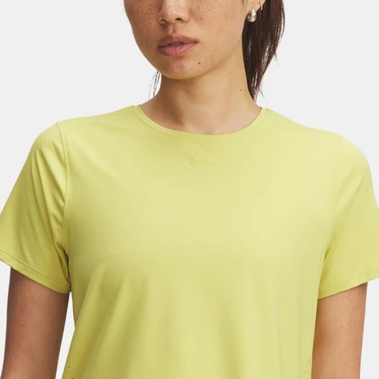 Under Armour Breathable Comfortable Crew Neck Short Sleeve Regular T-Shirt Women Tops 1389564-729