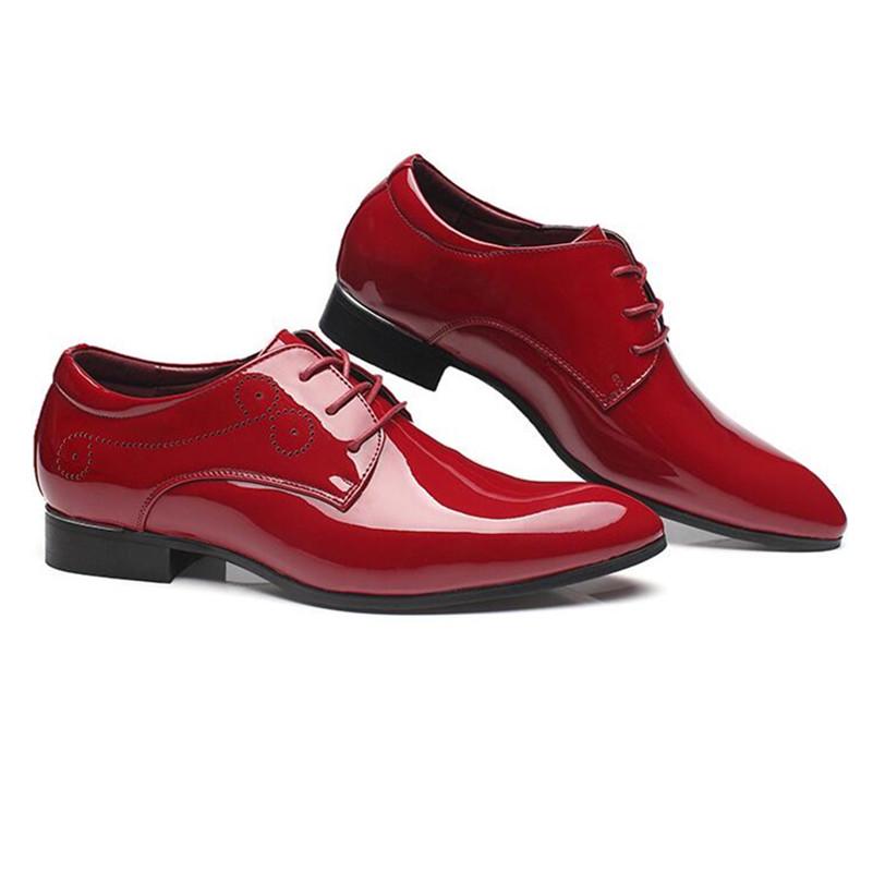 Модные высококачественные мужские туфли-оксфорды с острым носком — фото 4