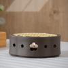 Haitang-Shaped Alloy Candle Heating Base for Ceramic Teapot
