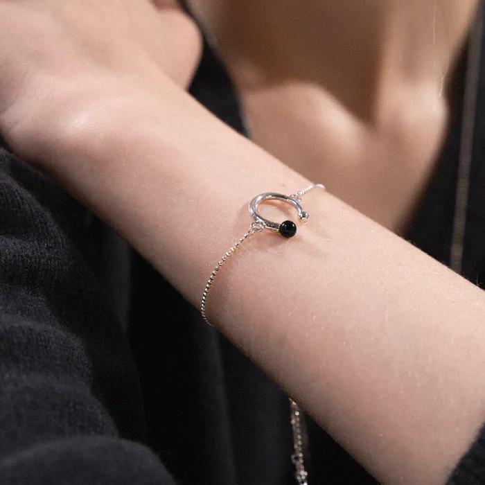 Orbit Balance Bracelet Silver