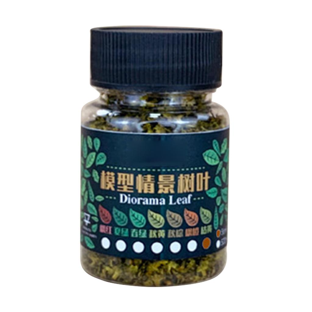 Praktické Miniaturní Seskupení Listů Pevné Pryskyřičné Materiály pro Modelovou Železnici Pískoviště a Zahradní Potřeby Scenérie
