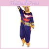 Anime All Might Costume Sleepwear Halloween Teen Cosplay Props