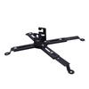 Adjustable Projector Mount Bracket 43-65cm, Projector Ceiling Mount Ceiling and Wall Support, Holds Up To 15kg, Black