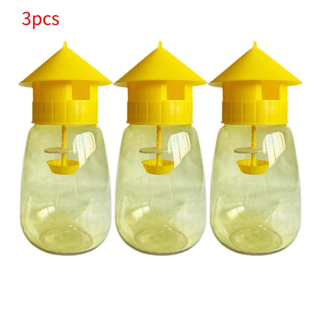 Plastic Fruit Fly Trap Killer Drosophila Trap Anti Fly Fruit Fly Killer Catcher Orchard Insect Trap Pest Control Tool 1-20pcs