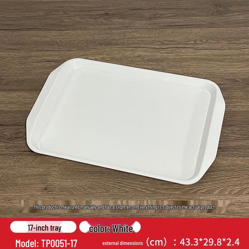 

HANDUNYOUA5 Melamine Canteen Serving Tray