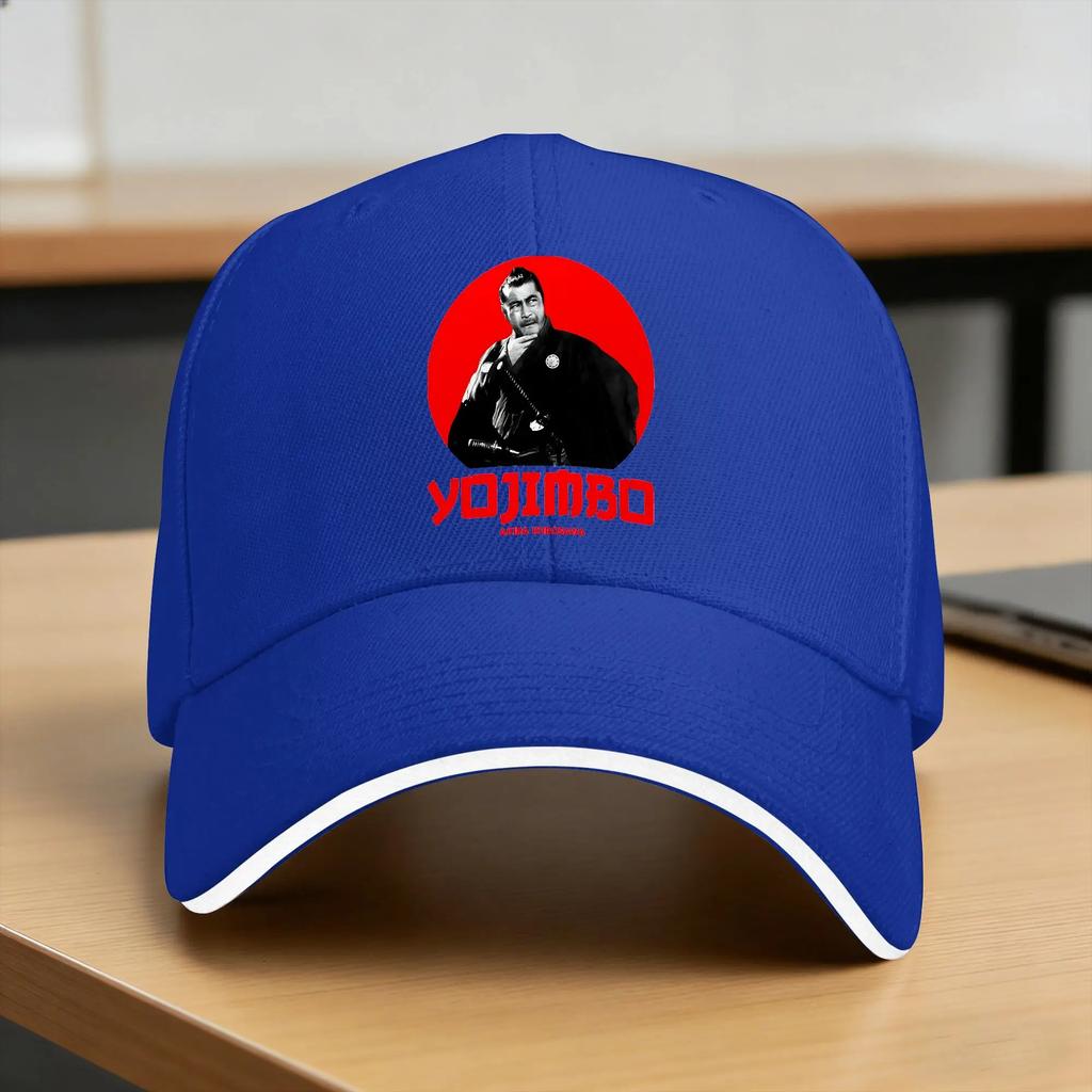 Akira Kurosawa Yojimbo Samurai Film Baseball Cap Kpop Rock Sun Visor Trucker Hat Couple Women Trendy Design Snapback Cap