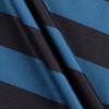 Damenmode Neues Rundhals-Langarmkleid Gestreiftes Freizeitkleid