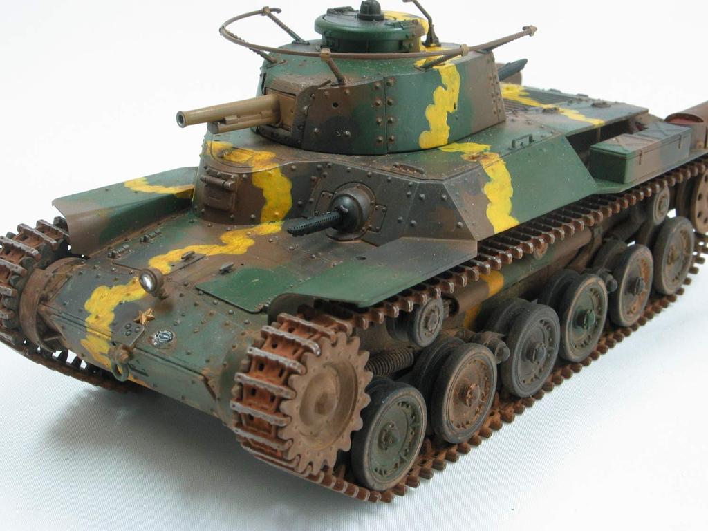 Fine Molds Military Series Imperial Japanese Army Type 97 Medium Tank Increased Armor Type Plastic Model FM27 1/35 Chi-Ha