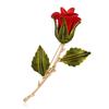 Plant simple literary brooch Little Prince rose high-end retro pin versatile corsage accessories women