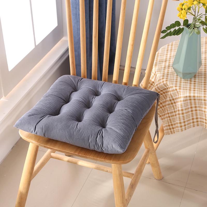3D Corduroy Thick Seat Cushion Pad for Office or Student Chair 40x40 cm 1248₽