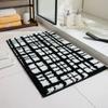Toilet Floor Mat Bathroom Doorway Absorbent Door Mat Toilet Non Slip Carpet Toilet Mat Doorway Floor Mat