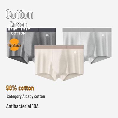 Atmungsaktive Baumwoll-Boxershorts für Herren