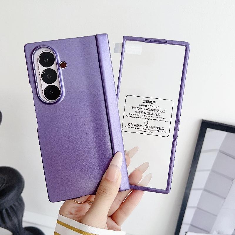 PC Matte Business galaxy Z Fold 7 case with Hinge Protection,for samsung galaxy Z Fold 7 Thin case