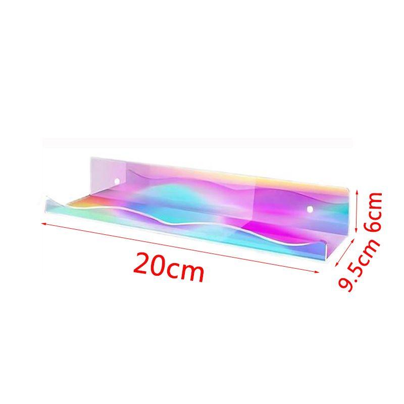 

Color Acrylic Shelf for Wall Mounted Display Ledge Storage Rack,Float Wall Shelf for Book,Living Room,Bathroom,Bedroom,Kitchen