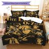 Fantasy and action  Pattern Bedding Quilt Set Quilt Cover Pillowcase Home Decoration Birthday Gift (1 * duvet cover + 2 * pillowcase, without core)