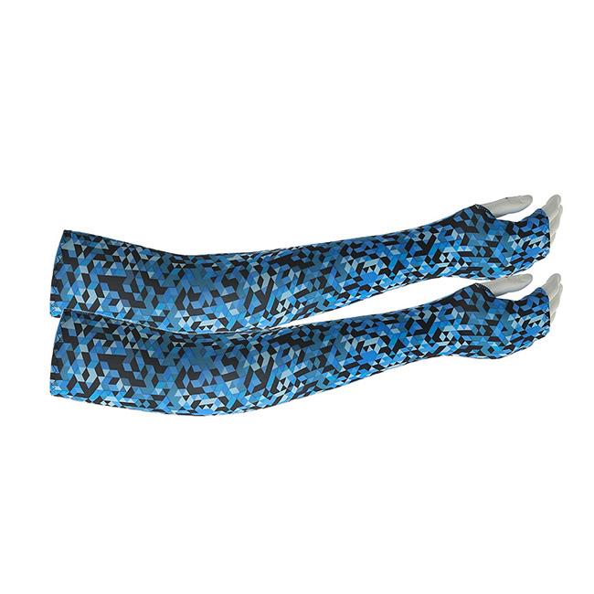 Wholesale Adult's Cooling Arm Sleeves Long Fingerless Gloves Anti-Slip Sun Protection Arm Sleeves