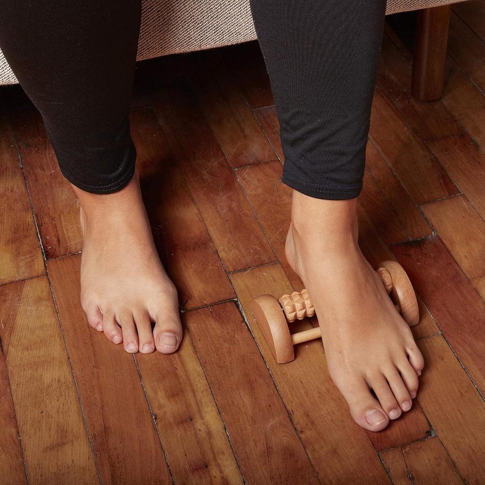 Fußreflexzonen-Roller, Handheld-Fußmassagegerät, Manuelle Fußmassage, Entspannung und, Heim-Wellness-Zubehör, Haushaltsprodukte