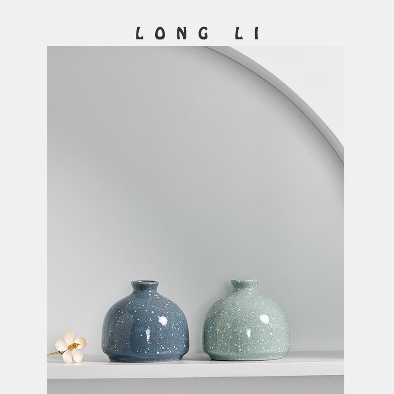 

Европейский стиль Современный Креативный Дом Керамическая Ваза Украшение Цветочная Композиция Сухая Цветочная Ваза