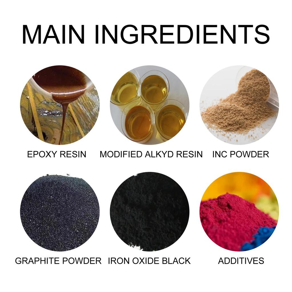 Rayhong Automotive Rust Preventive Primer Automotive Parts Rust Preventive & Rust Removal Coating Renovation