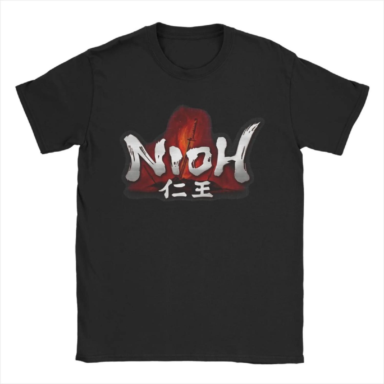 

Game The Nioh Collection T-Shirt Summer 100% Cotton T Shirts For Men s Popular Casual Tee Shirt Short Sleeve Vintage Tops XXXXXL чорний