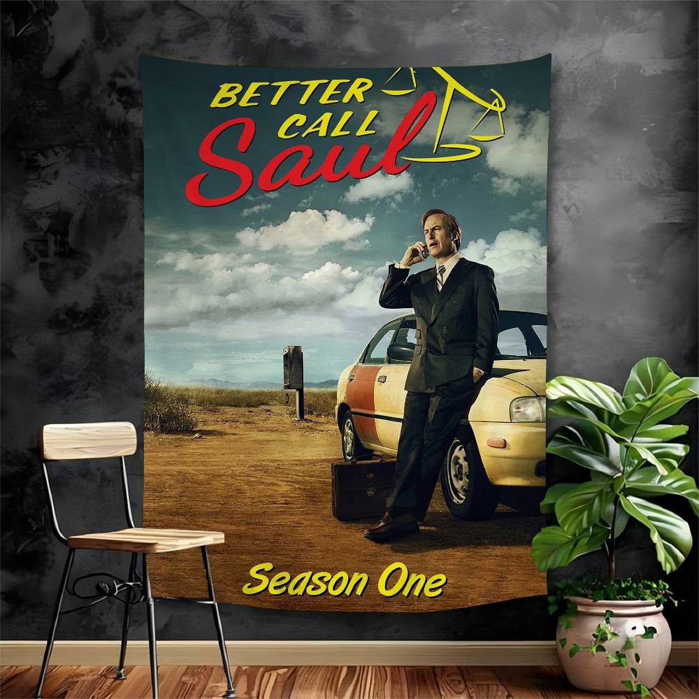 Better Call Saul TV Series Printed Large Wall Tapestry Hanging Tarot Hippie Wall Rugs Dorm Home Decor
