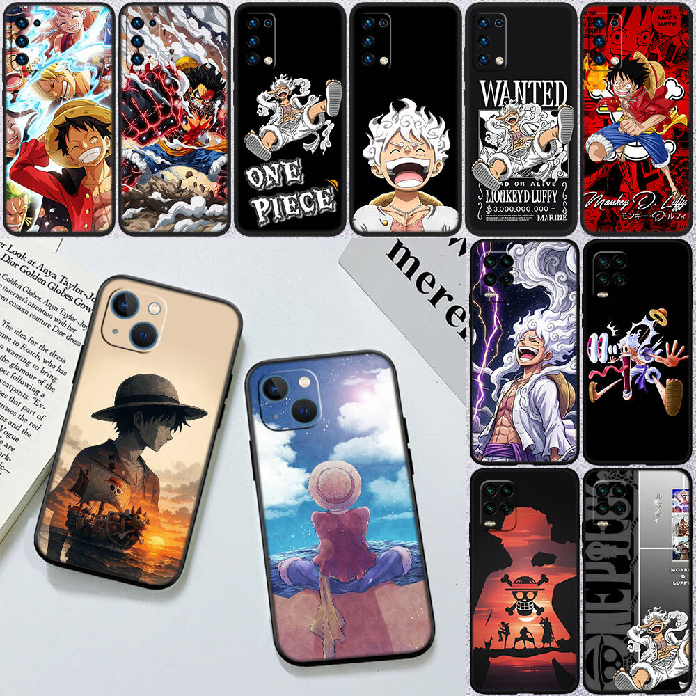 One Piece Luffy Case for Samsung A06 A35 A25 A24 A15 A05S A05 M55 M35 M15 A02 A12 A13 A10 A16 A20 A30 A22 A31 A32 A33 A42 A50