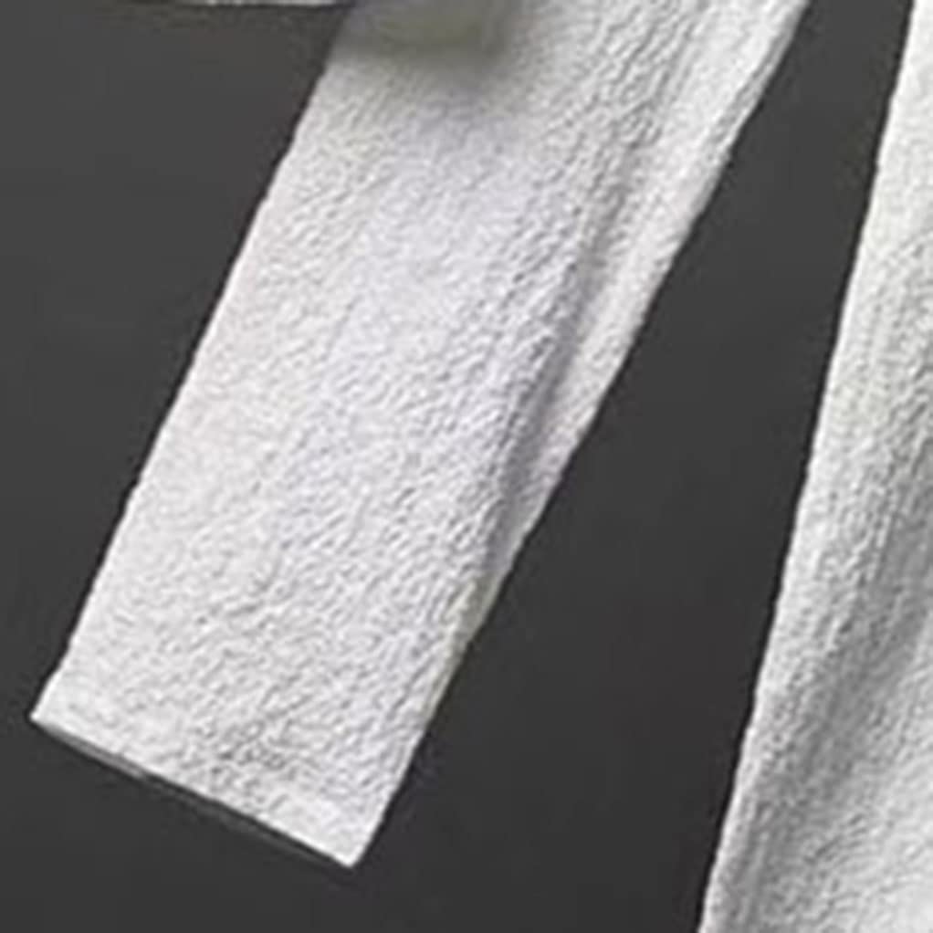 BREAORTION Summer Short Sleeve Sportswear Summer and Long Cool to the Loose Plus Size Men's Set, Sweatshirt, T-Shirt, Pants, Lightweight, Touch,