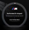 Car Steering Wheel Cover Ultra-thin Breathable Car Accessories For BMW E92 E53 E61 E62 E93 GT G30 G20 G05 G11 E48 Series i3 G07 XN9