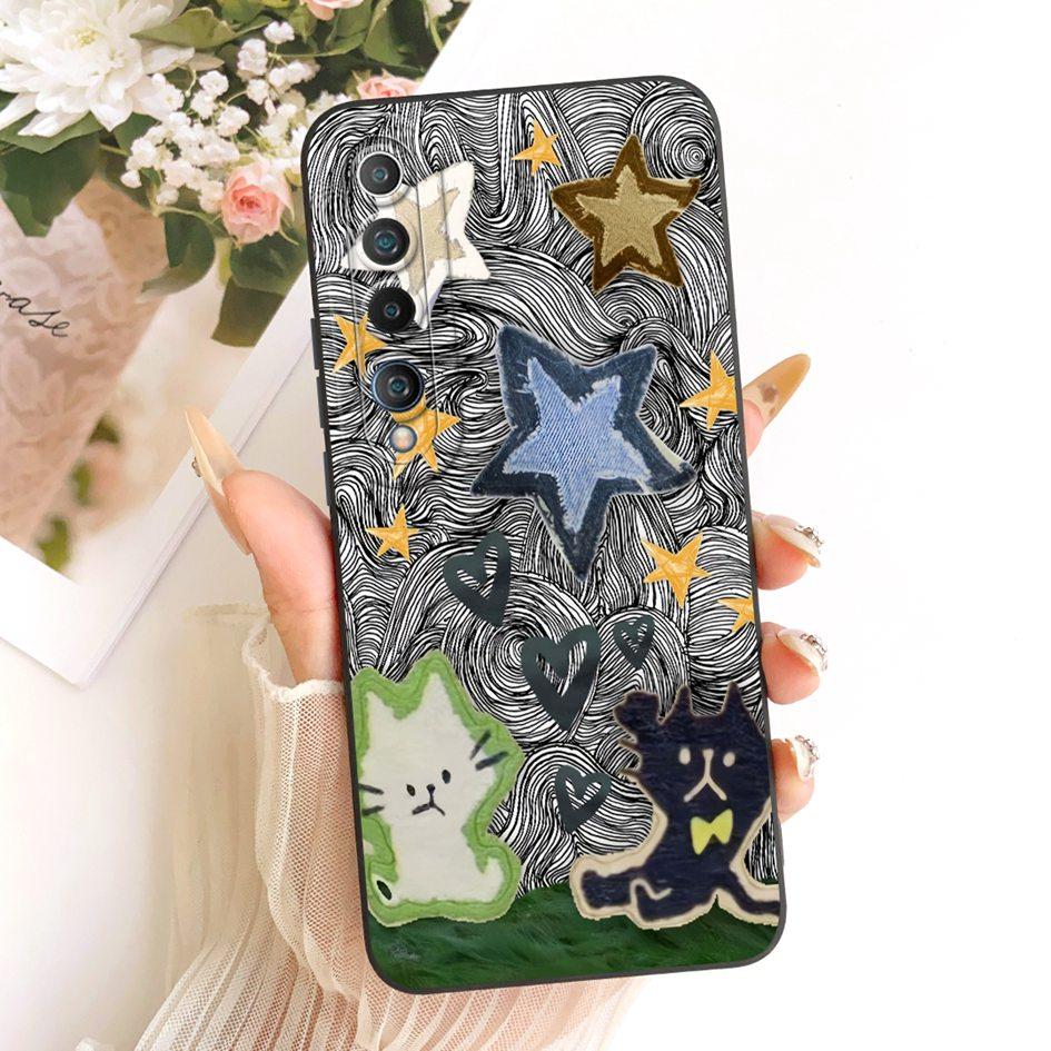 For Xiaomi Mi 10 5G Case Popular Flower Daisy Soft Silicone Shockproof Cover For Xiaomi Mi 10 Pro 5G Funda Mi10 Mi10Pro 5G Shell