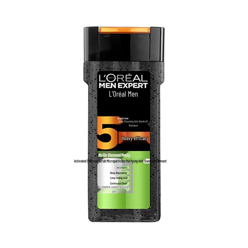 L Oréal Men s Charcoal Oil Control Anti-Dandruff Shampoo