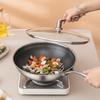 Debo DEP-729 Edelstahl Wok zum Pfannenrühren, 32cm