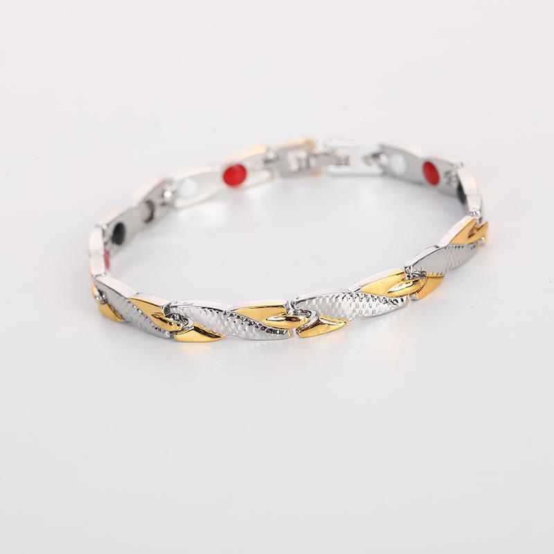 

Изысканный браслет из магнитного сплава с гальваническим узором в виде дракона: Стильные европейские и американские украшения для рук