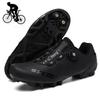 Uniszex kerékpáros tornacipő MTB Cipők Férfi Cleat Road Dirt Bike Flat Racing Női Kerékpáros Mountain Spd Mtb Cipők Zapatillas Mtb