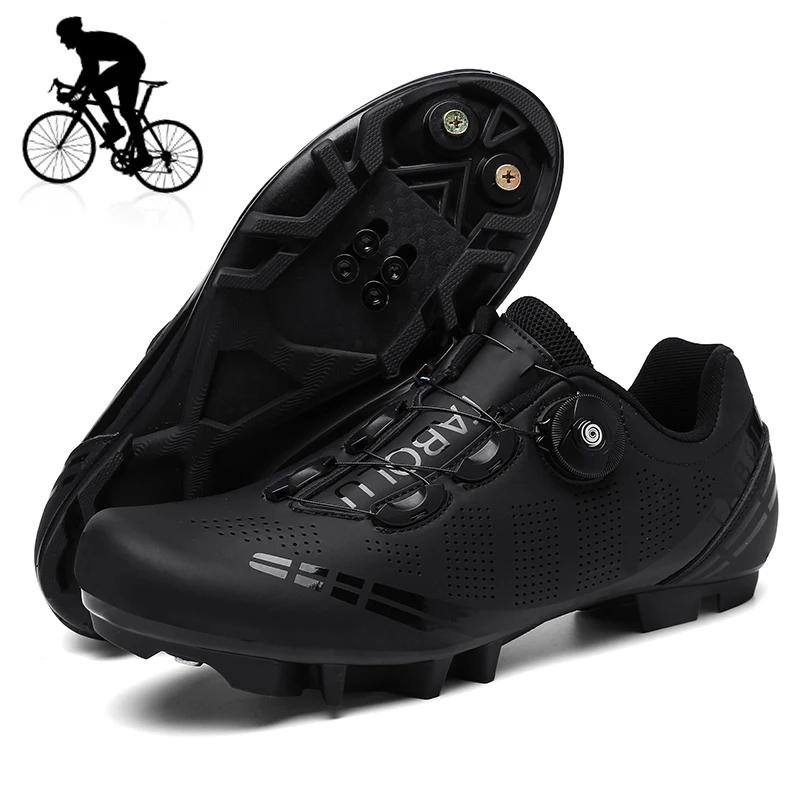Unisex cyklistické tenisky MTB boty s pánskou zarážkou Silniční Dirt Bike Ploché Závodní Dámské Kolo Horské Spd MTB boty Zapatillas Mtb