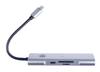 Stacja Dokująca 9W1 Hub Usb 3.0 Hdmi Power Delivery 100W 4K 60Hz Przycisk