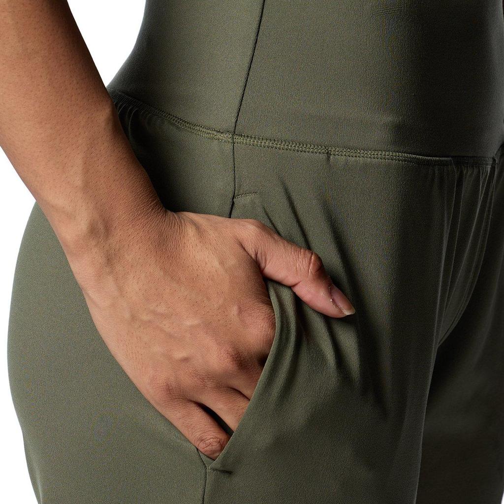Under Armour Meridian Comfortable Trendy Versatile Casual Pants Women bottoms Dark-Green 1383620-390