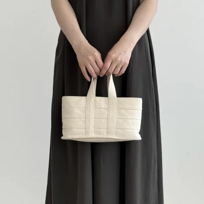 Weave Oval Basket bag