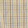 Dunhill check Short sleeve Button down shirt L Yellow Men's Used