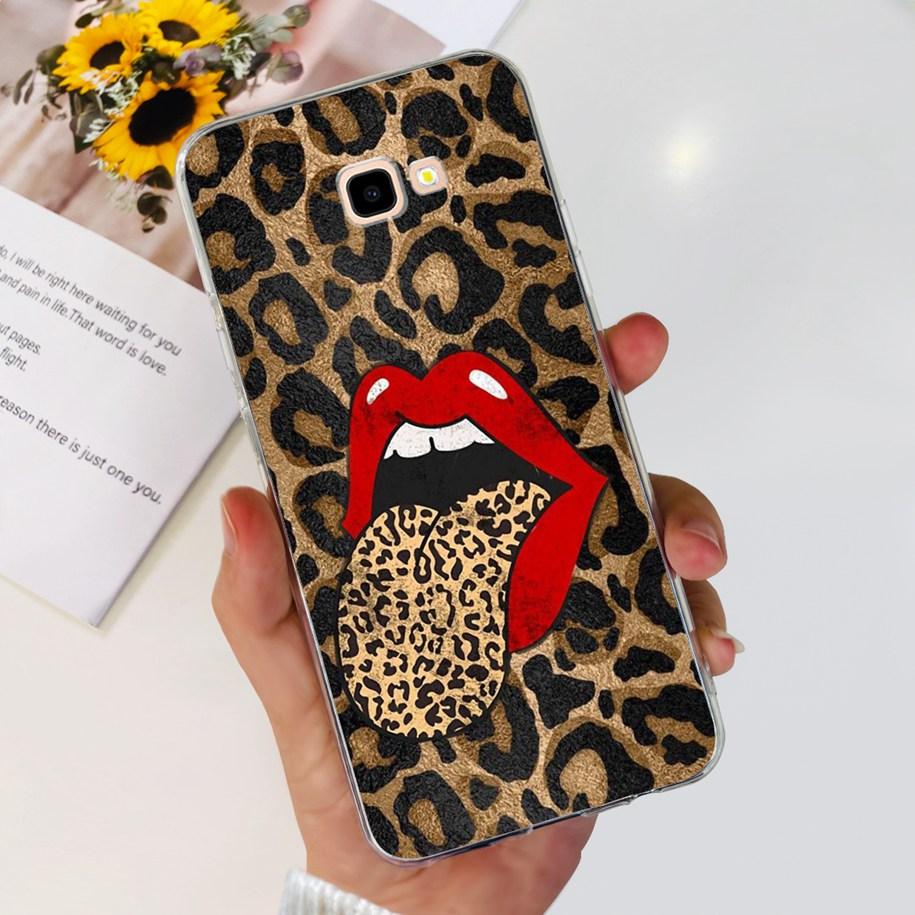 For Samsung Galaxy J4 Plus 2018 Phone Case Fashion Flower Soft Silicone Cover For Samsung J4 J 4 Plus 2018 J4+ J415F J4Plus Capa