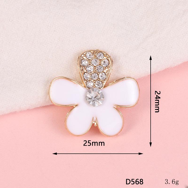 Five-Petal Diamond Flower Snowflake DIY Phone Shell Sticker