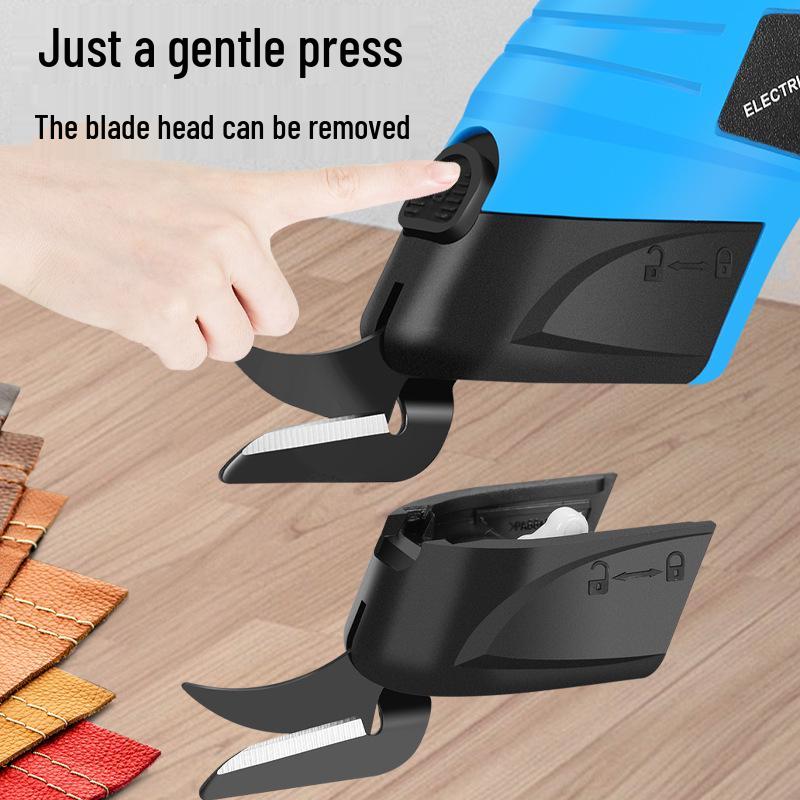 Lithium Rechargeable Electric Fabric Cutting Scissors - Handheld Sewing Shears
