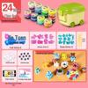 Super Light Non-Toxic Children's Clay Set - 36 Colors of Colored Plasticine for Kindergarten
