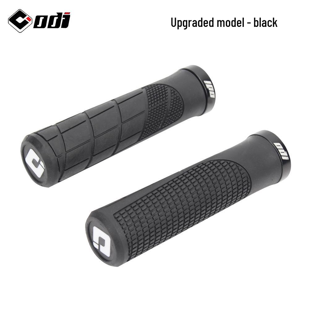 

ODI OG10 Anti-Slip Shock-Absorbing Rubber Lock-On Grips for Mountain and Folding Bikes.