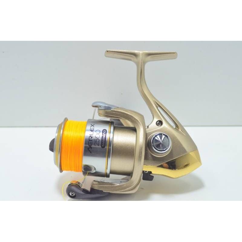 Used [Free Shipping] SHIMANO AERLEX 2500 Spinning Reel Fishing Fishing