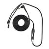Opletený kabel pro sluchátka pro se215 se425 se535 se846 ue900(Černá bez mikrofonu)