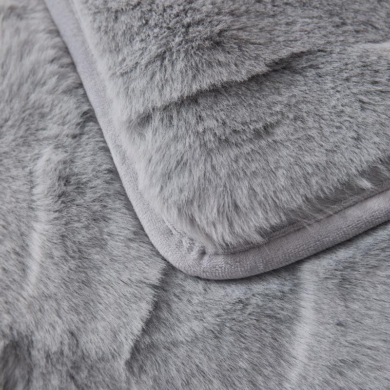 New Light Luxury Internet Celebrity Thickened Plush Leather Sofa Cushion Winter Modern Cream High-End Cover Seat Cushion Cover Cloth