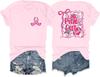 TXBreast Cancer Shirts for Women "I AM A SURVIVOR" Vintage Breast Cancer Awareness T-shirts