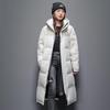 Men's Down Jacket Men's Medium and Long Winter Korean Version Thickened Jacket Trendy Fashion Couple Tooling Down Jacket