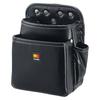Tajima Safe System Detachable Waist Pouch, 2-Tier, Medium, Made of Moisture-Resistant High-Density Nylon, SFKBN-2M. Easy To Attach and Remove. Can Be